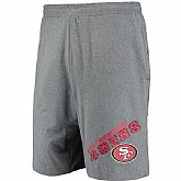 Men's San Francisco 49ers Concepts Sport Tactic Lounge Shorts Heathered Gray,baseball caps,new era cap wholesale,wholesale hats